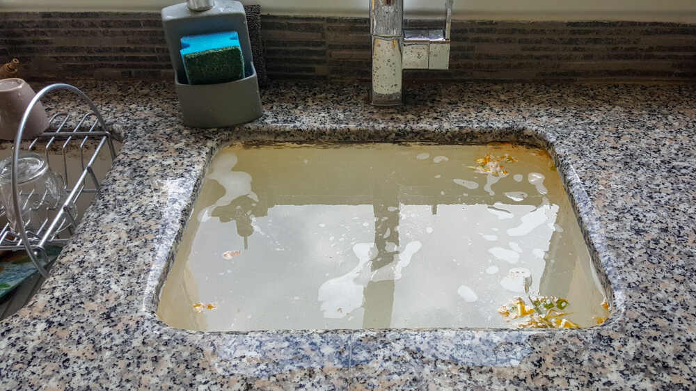 backed-up-sink backed up sink