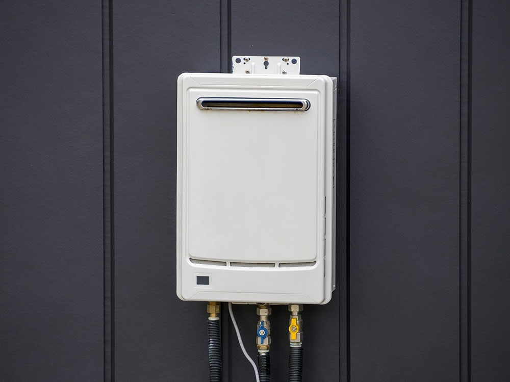 a tankless water heater a tankless water heater
